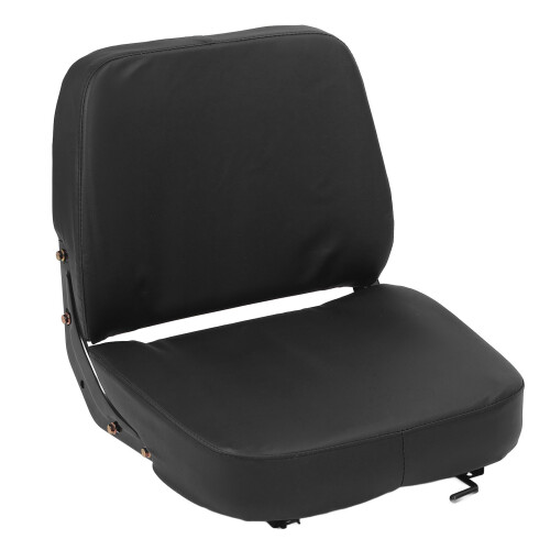 Forklift Seat With Double Slide Rails Fold Down 1