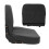 Forklift Seat With Double Slide Rails Fold Down 10