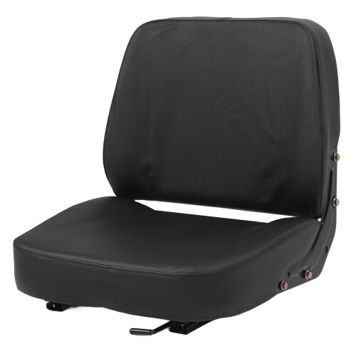 Forklift Seat With Double Slide Rails Fold Down 2