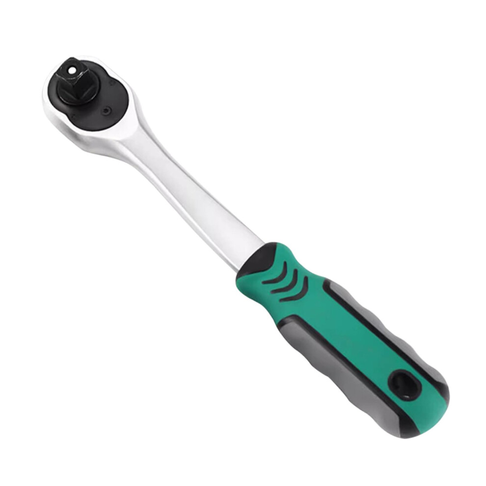 Tooth Drive Ratchet Wrench Quick-Release, Ratcheting, Reversible, Chrome Vanadium Steel 9084446925470
