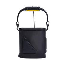Black Fishing Bag Waterproof Eva Folding Barrel for Fishing