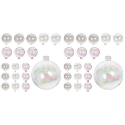 36 Pcs Mini Ball Toppers Cake Decor Baking Wedding Anniversary 1