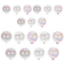 36 Pcs Mini Ball Toppers Cake Decor Baking Wedding Anniversary