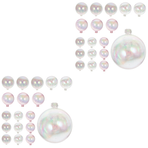 36 Pcs Mini Ball Toppers Cake Decor Baking Wedding Anniversary 2