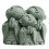 3 Pezzi Statuetta Di Buddha In Pietra Per Ufficio 1