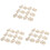 60 pz fette veneer legno forma per e feste 2