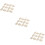 60 pz fette veneer legno forma per e feste 9
