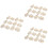 60 pz fette veneer legno forma per e feste 6