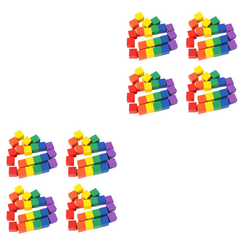 200 legno colorati, educativi per bambini 2