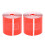 2pcs Cycle Rim Liner 77.95in Length Puncture Proof 1