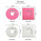 100pcs Disposable Face Rest Sheets Headrest Cradle Covers For Massage Bed 3