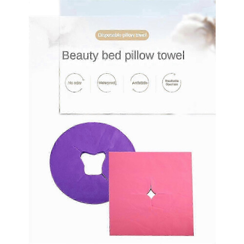 100pcs Disposable Face Rest Sheets Headrest Cradle Covers For Massage Bed 1
