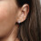 Brand Sparkling Round and Square Earrings 290036C01 4
