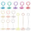10Pieces Table Card Holder Wire Table Number Holders-Gold 85mm 7