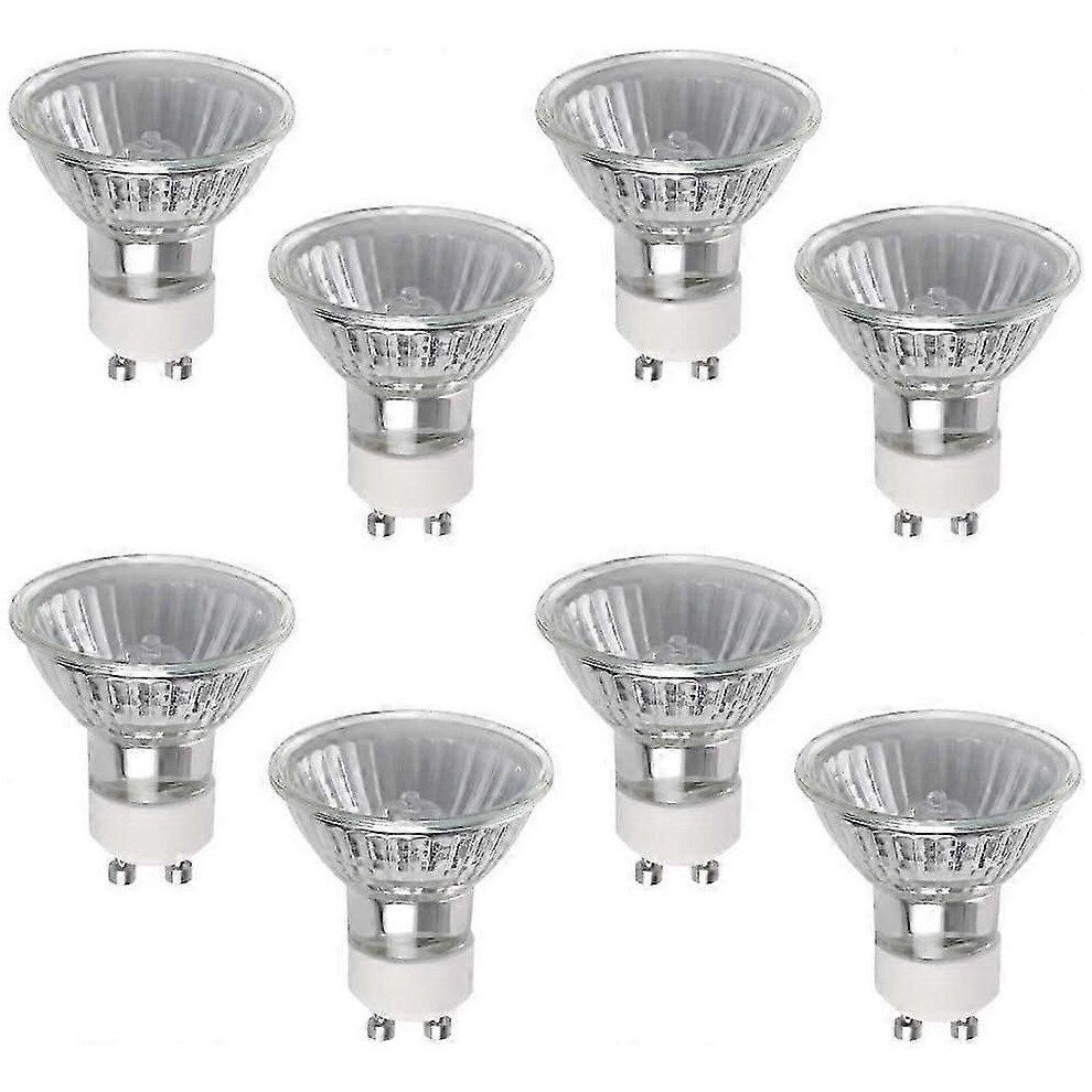GU10 50W Halogen Bulb, 8 Pack GU10 Halogen Spotlight, 220V, 2800K Warm White, Dimmable GU10 Halogen Bulb-image-OPC-PKGYTB5-NEW