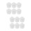 12Pcs Multi-Functional White Foam Fake Cake Models for Crafting 4
