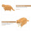 5 giocattoli realistici, statuette decorative per bambini 6