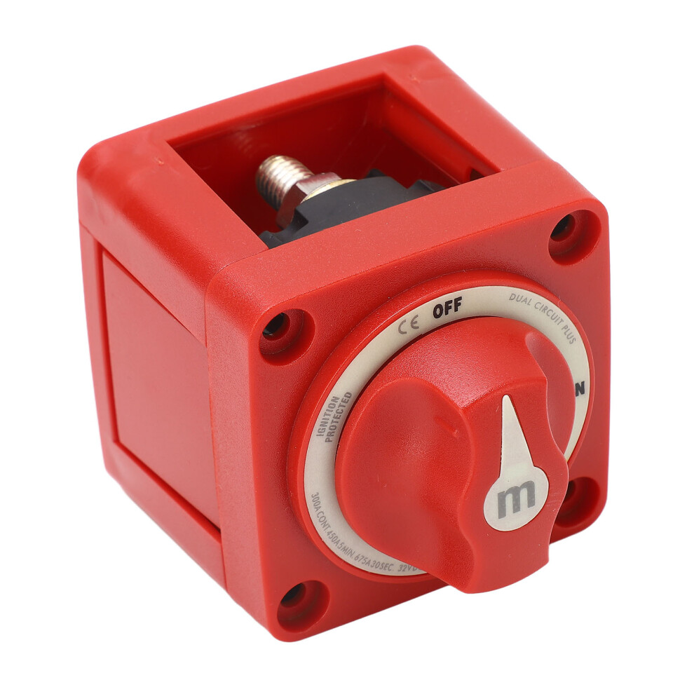 300A Dc 32V Battery Switch 3 Gear M10 X 4 Stud Dual Circuit Power On Off Marine 3701349670592