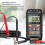 Digital Auto Ranging Multimeter - AC/DC Volt/Amps/Ohms, Portable Black 9
