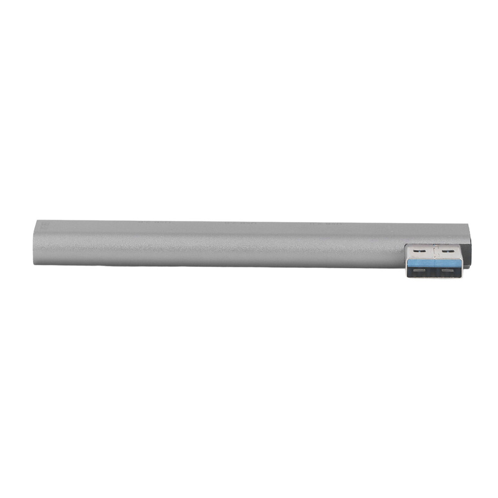 Aluminium Usb Hub Dock 4 Ports Usb 3.0/2.0 5Gbps Otg Compatible For Pc 3681349671587