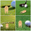 12 portable golfzubehör holz, multifunktions-golftool 4