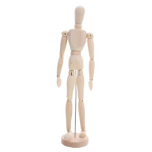 manichino in legno 40 cm per con articolazioni