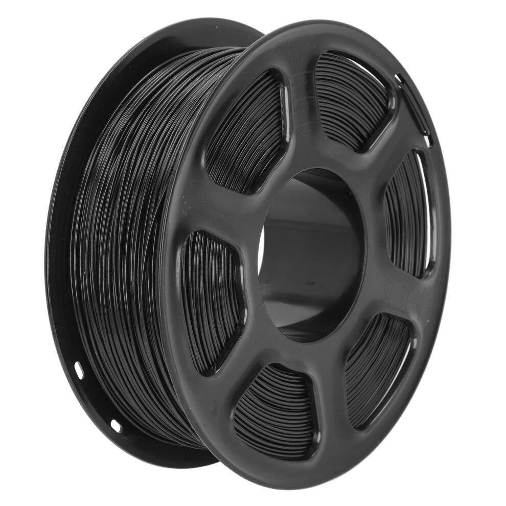 Petg 1.75Mm Filament 2.2Lbs For 3D Printing, 220Â250C Black 8481349672172