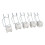 10pcs Roller Hooks with Strong PP Twine for Grapes and Cucumbers 15