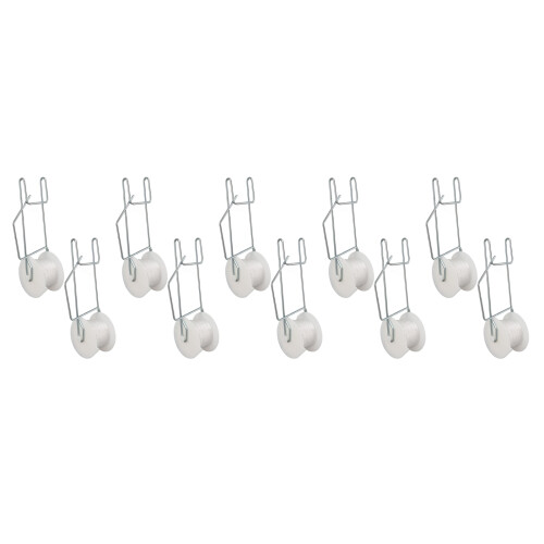 10pcs Roller Hooks with Strong PP Twine for Grapes and Cucumbers