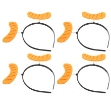 4 weiches stirnband hot dog für halloween party &amp;