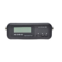 usb 2.0 satellitenfinder signal messgerät für sat-tv empfänger schwarz
