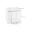 24Pcs Transparent Square Candy Packaging Boxes with Dustproof Lid 3