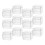 24Pcs Transparent Square Candy Packaging Boxes with Dustproof Lid 1