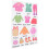 set etichette per , 11