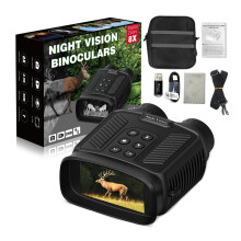 Night Vision Goggles Waterproof Fog Proof Black ABS For Birdwatching And Stargazing