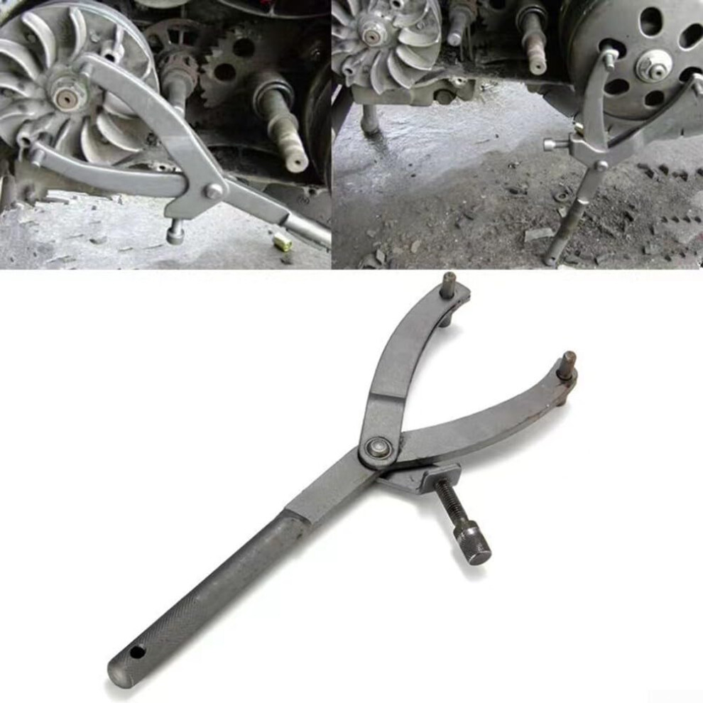 Motorcycle Flywheel Tool Adjustable Wrench For Clutch Removal Moped And Scooter Compatible 9084446927016