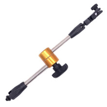 Multi Directional Tiny Adjustment Dials Indicators Stand Aluminum Base Compact Dial Stand For Tight Spaces Machining
