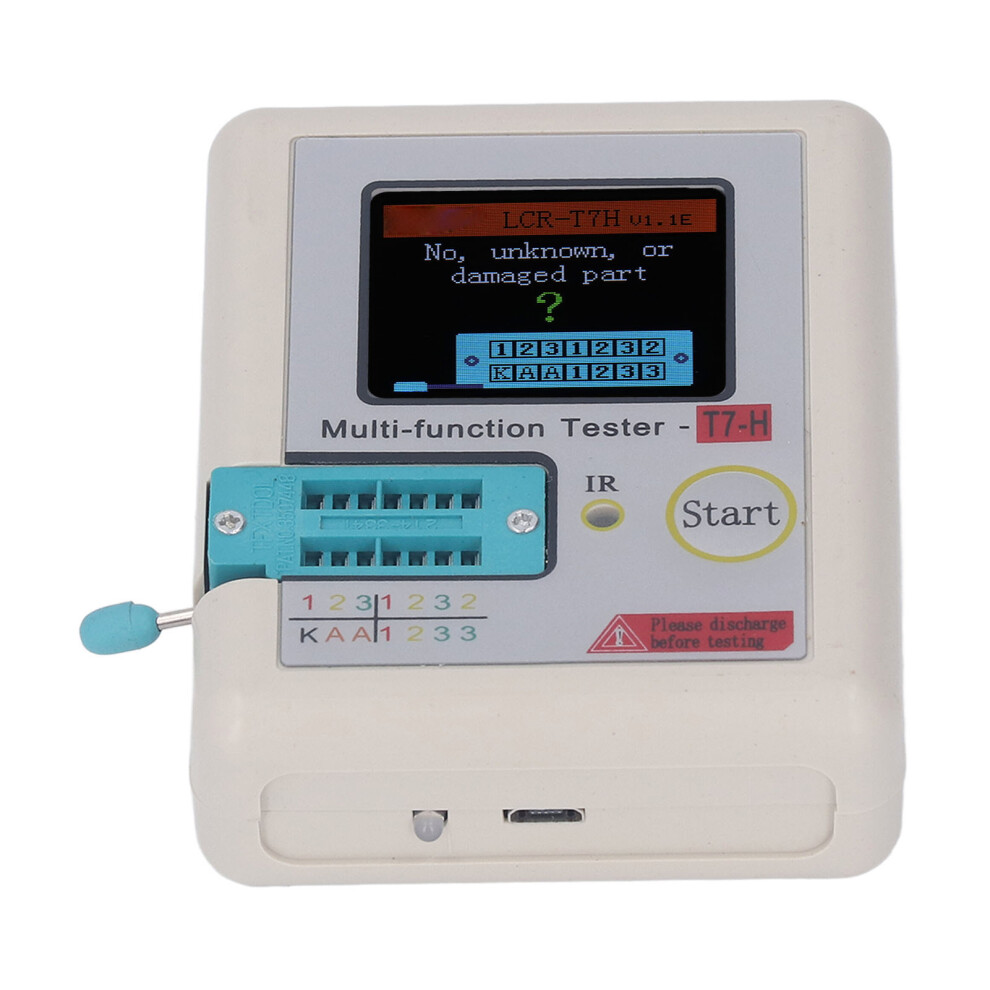 High Accuracy Lcd Transistor Esr Meter For Capacitors Resistors 0.01Mh-20H 5021349676393
