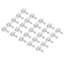 Reliable 25PCS Aluminum Window Locks with Keys for Airflow and Safety