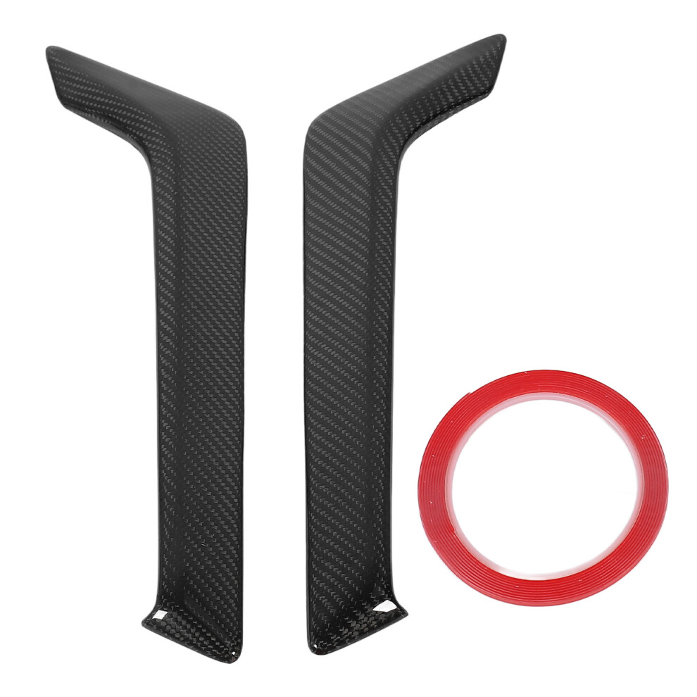 Front Side Mudguard Vent Trim Carbon Fiber Car 8320539339627