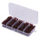 Weiche Silikone Würmer 6cm 100 Stück Regenwurm Köder Angelausrüstung Set 6