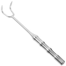 gancho volteador de carne de acero inoxidable