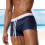 herren badehose kurzgröße xxl marineblau 6