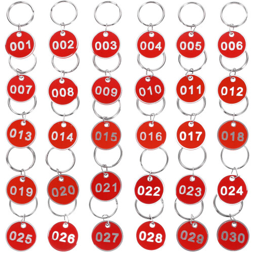 30 . etiquetas redondas con para identificación 2
