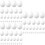 135 Pcs DIY Graffiti Froth Fake Easter Eggs Craft Kit 7