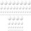135 Pcs DIY Graffiti Froth Fake Easter Eggs Craft Kit 3