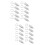 20 Pcs Curtain Clips with Rings Rustproof Drapery 7