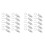 20 Pcs Curtain Clips with Rings Rustproof Drapery 2