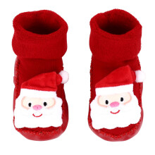 3 Pairs Christmas Non-Slip Floor Socks for Kids