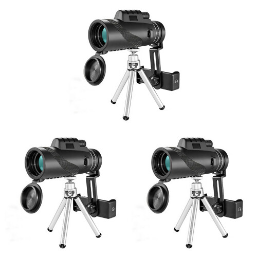 3 Sets 80x100 Outdoor Monocular for Bird Watching 1